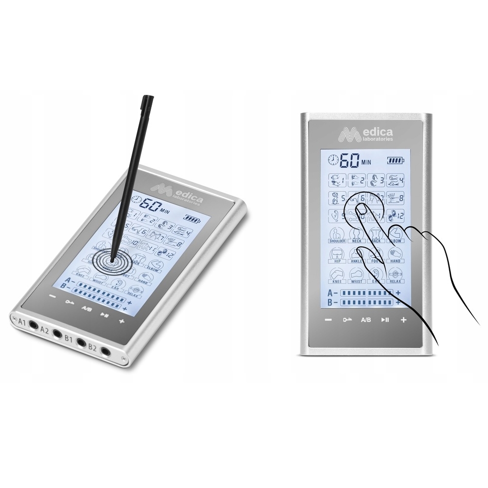 Elektrostymulator tens ems masażer usb-c + elektrody zestaw - obrazek 3