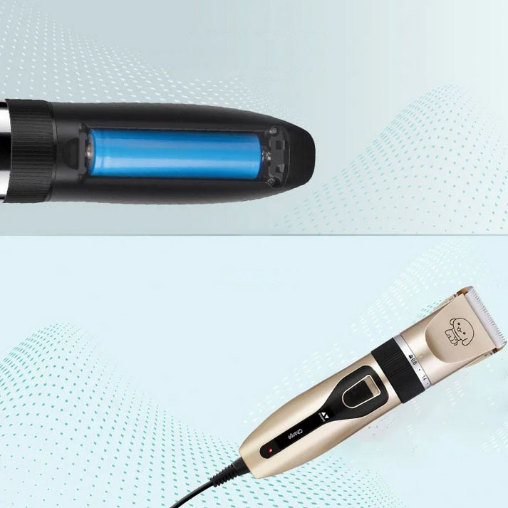 NUXIE® Maszynka do strzyżenia psa kota zwierząt profesjonalna stalowa zestaw - obrazek 6