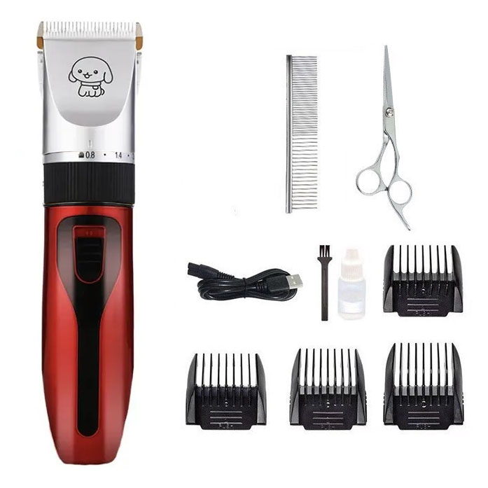NUXIE® Maszynka do strzyżenia psa kota zwierząt profesjonalna stalowa zestaw