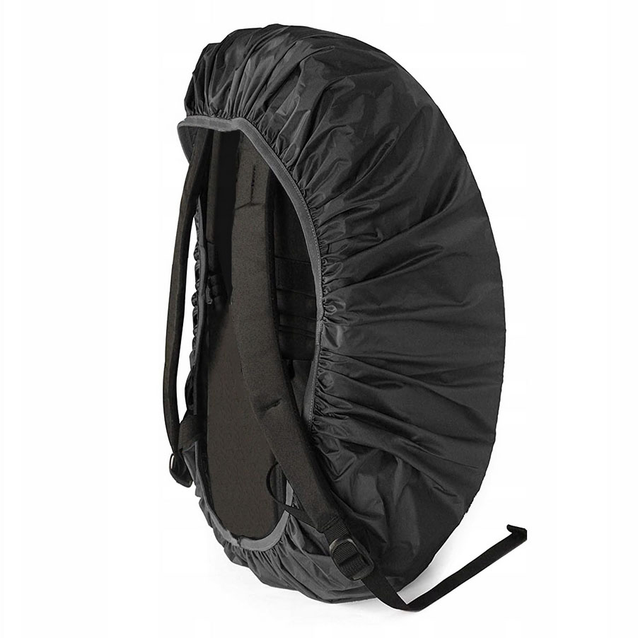 Pokrowiec na plecak wodoodporny przeciwdeszczowy peleryna na deszcz 35l - obrazek 7