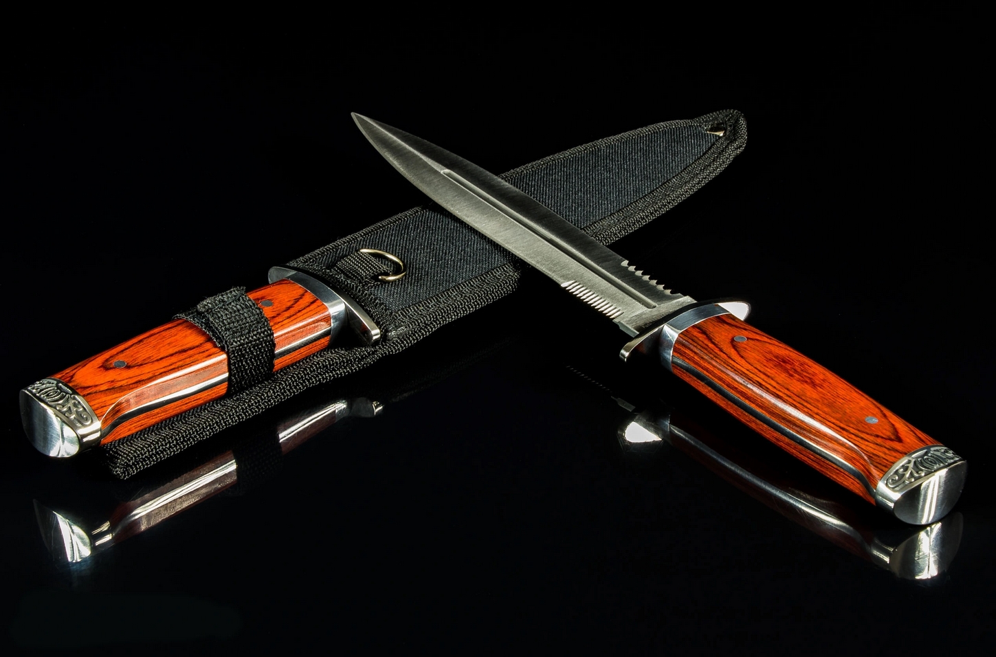 FOXTER® Nóż myśliwski wojskowy bagnet dagger sztylet 28cm - obrazek 2