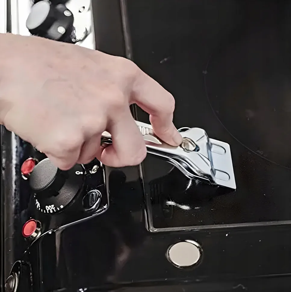 Skrobak do płyty indukcyjnej ceramicznej szyb 6x ostrze uniwersalny - obrazek 4