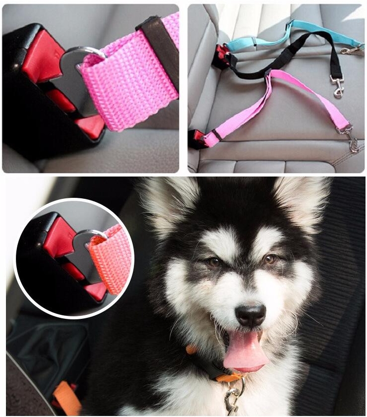 NUXIE® Smycz dla psa do samochodu pasy bezpieczeństwa 70cm - obrazek 4
