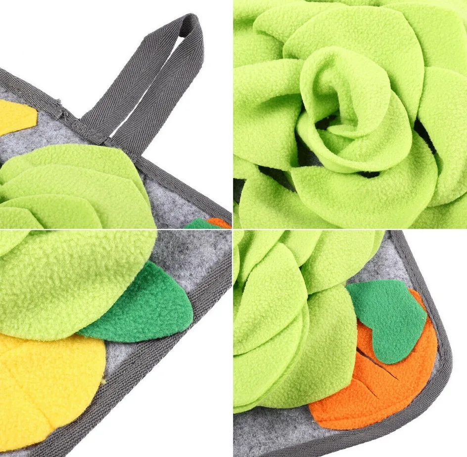 NUXIE® Legowisko zabawka dla psa mata węchowa poduszka xl 30cm - obrazek 3