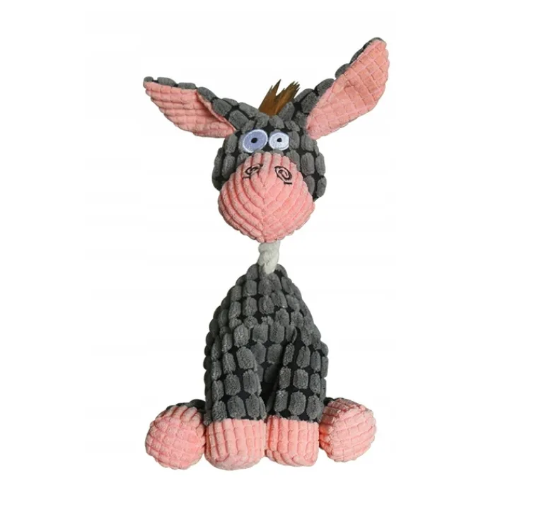 NUXIE® PREMIUM Zabawka dla psa kota pluszowa gryzak pluszak piszczałka - obrazek 4