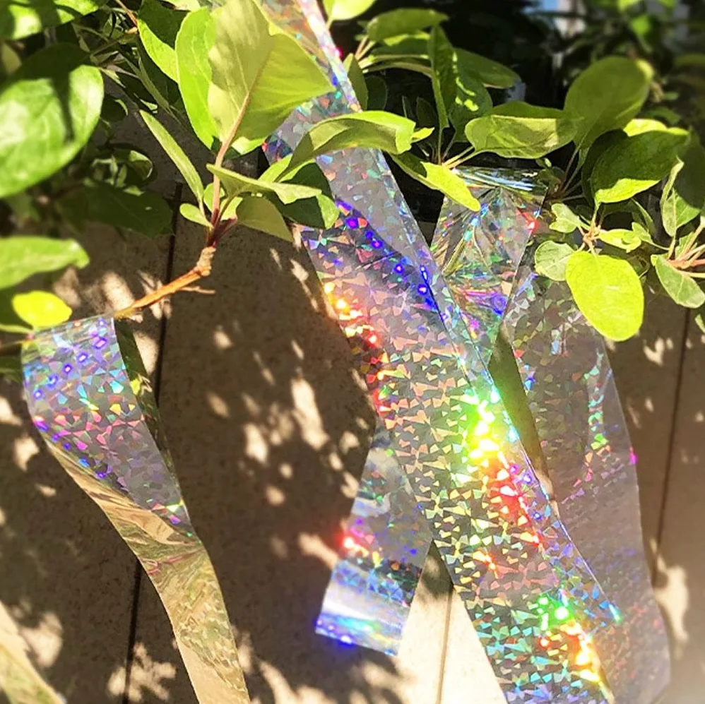 Taśma odstraszająca odstraszacz ptaków na ptaki ptaków 50m 4,8cm - obrazek 3