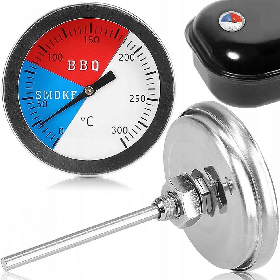 Termometr do grilla wędzarni bbq pieca pizzy