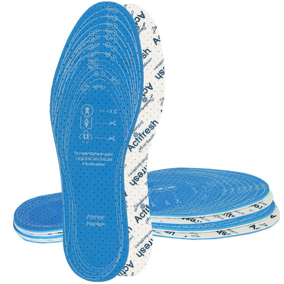 FLEXISTEP Wkładki do butów przeciwpotne antybakteryjne do docięcia 1 para rozmiar 36-47 - obrazek 3