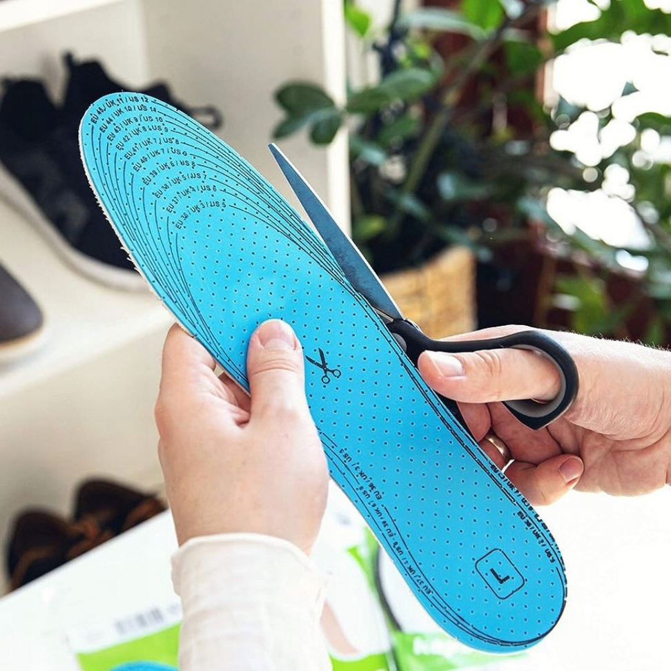 FLEXISTEP Wkładki do butów przeciwpotne antybakteryjne do docięcia 1 para rozmiar 36-47 - obrazek 7