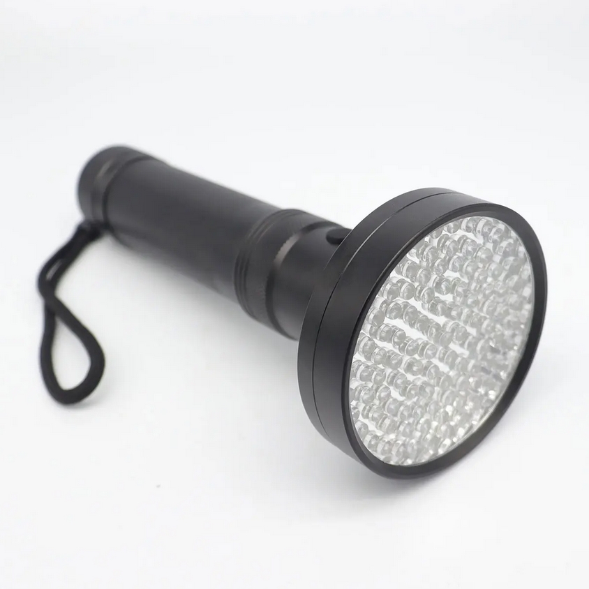 GENETIC® Latarka taktyczna akumulatorowa szperacz uv led do klimatyzacji bursztynu 100LED - obrazek 3