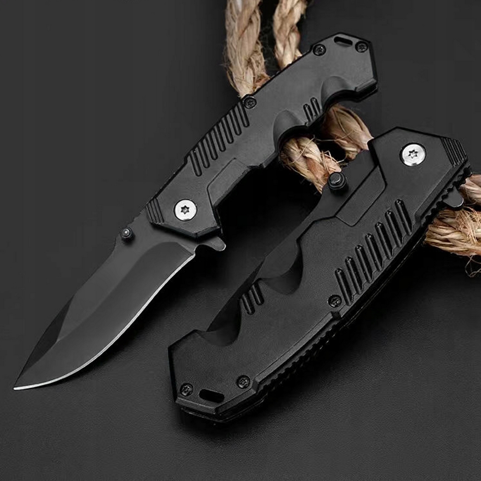FOXTER® Nóż wojskowy taktyczny składany 20cm - obrazek 8