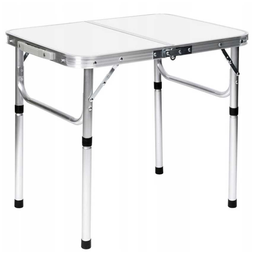 Stolik turystyczny składany aluminiowy kempingowy plażowy pod namiot 60x45cm - obrazek 9