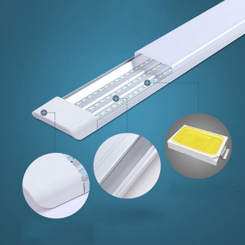 Świetlówka natynkowa lampa led do garażu warsztatu 120cm 60w - obrazek 3