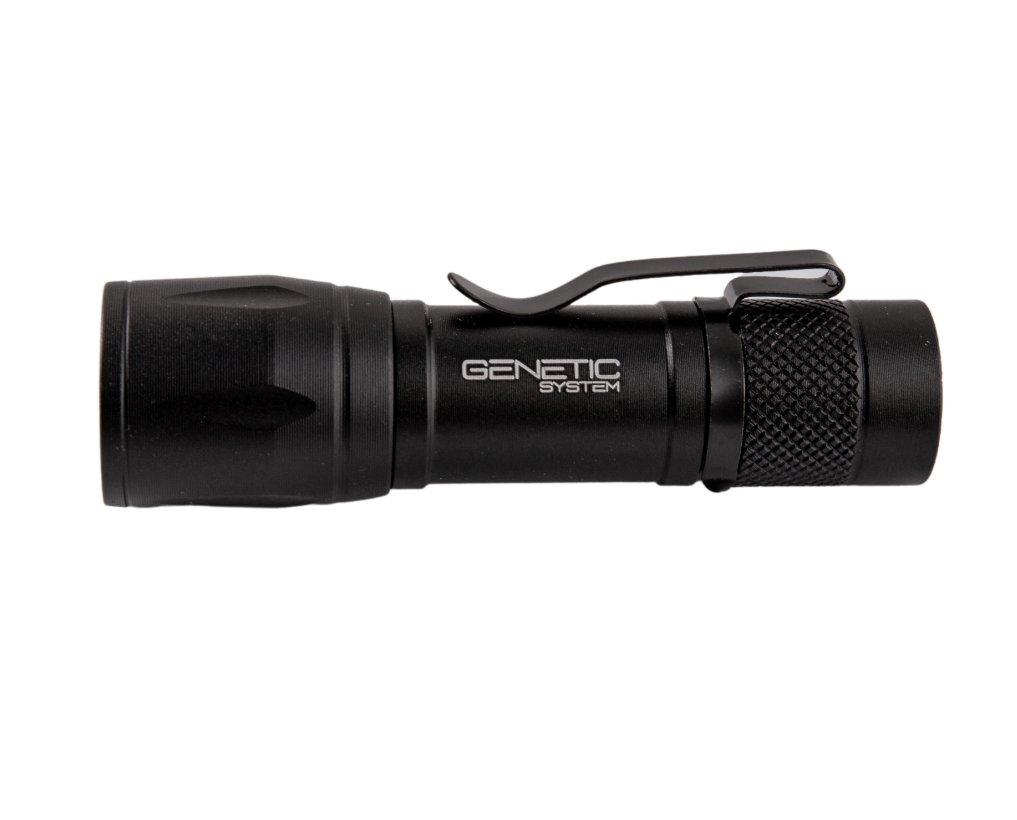 GENETIC® Latarka taktyczna wojskowa zoom q5 cob led usb - obrazek 2