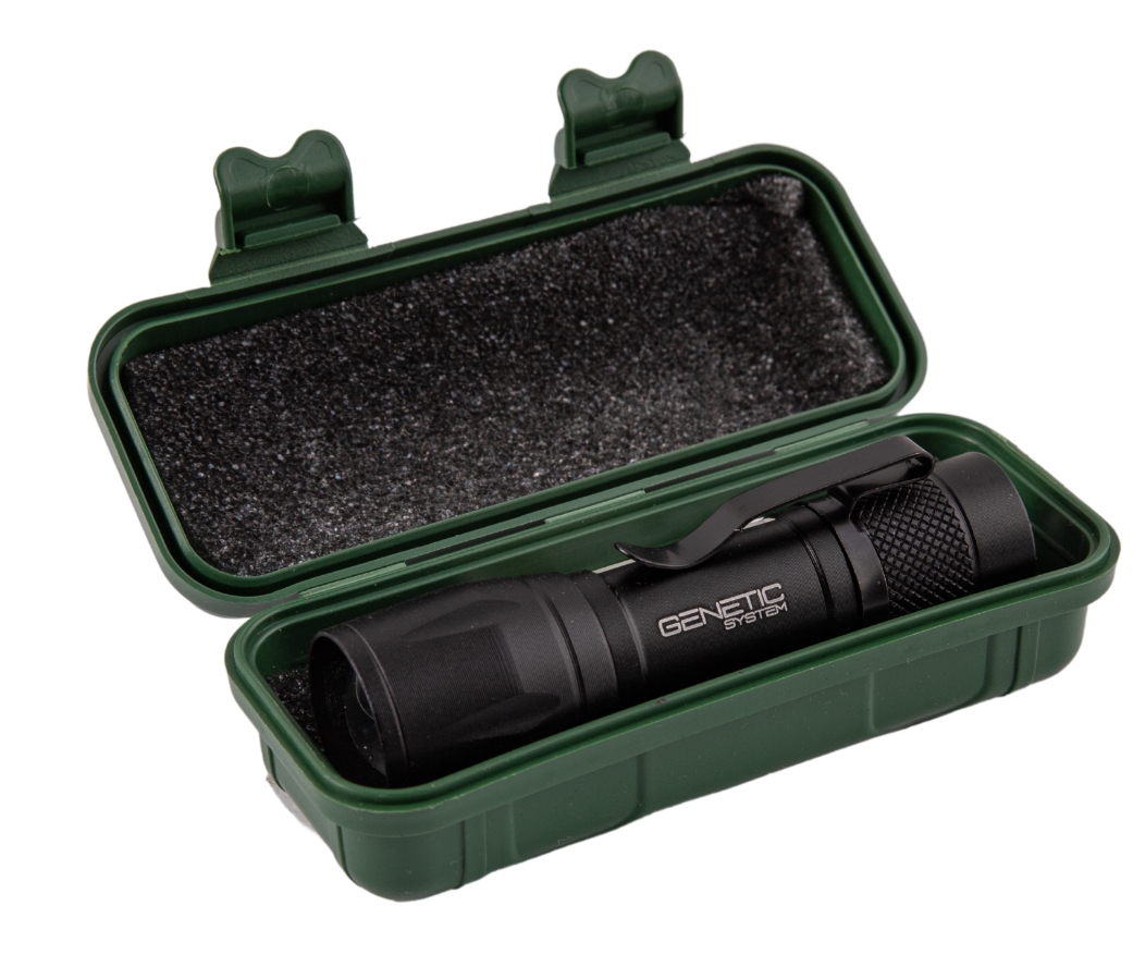 GENETIC® Latarka taktyczna wojskowa zoom q5 cob led usb - obrazek 3