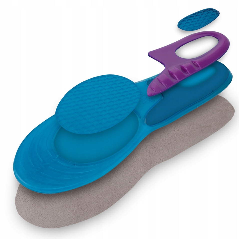 FLEXISTEP Wkładki do butów robocze sportowe amortyzujące żelowe 1 para rozmiar 38-43 - obrazek 2