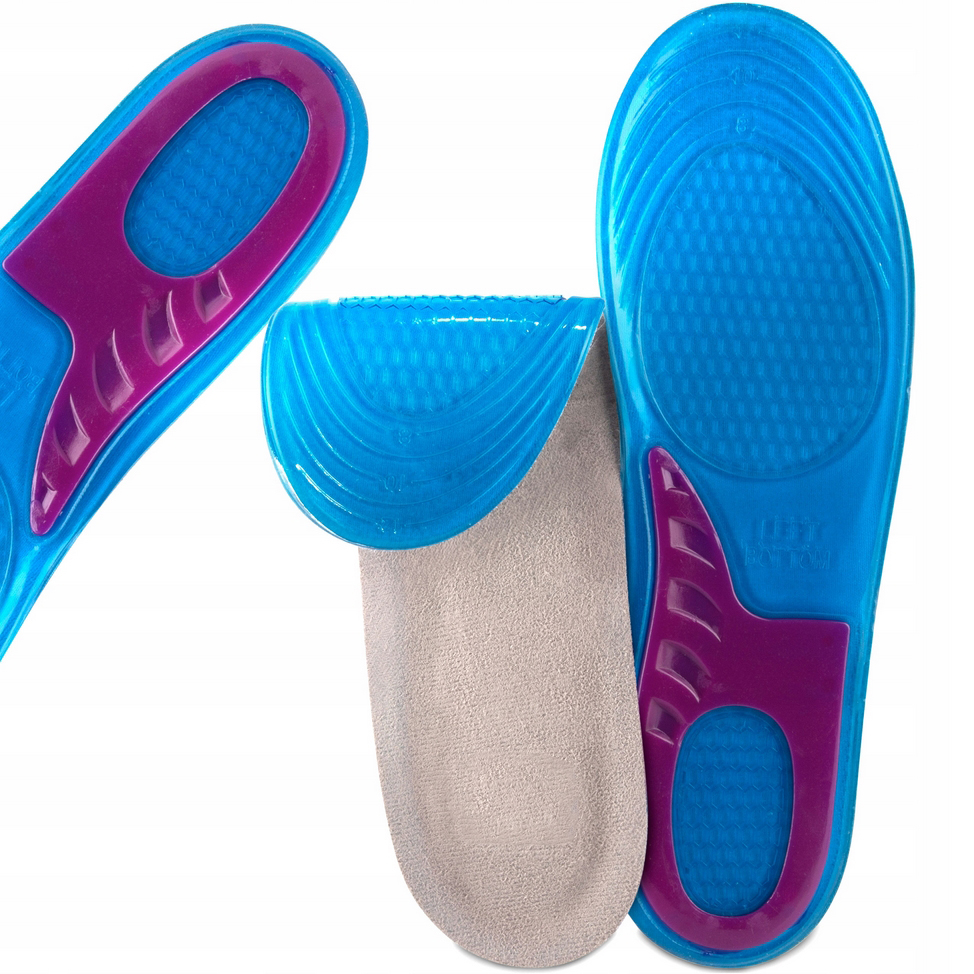 FLEXISTEP Wkładki do butów robocze sportowe amortyzujące żelowe 1 para rozmiar 38-43 - obrazek 4