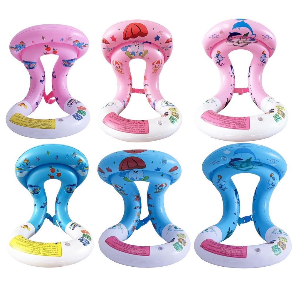 Dmuchane koło do pływania kamizelka pływak kapok kółko dmuchane dla dzieci l - obrazek 2