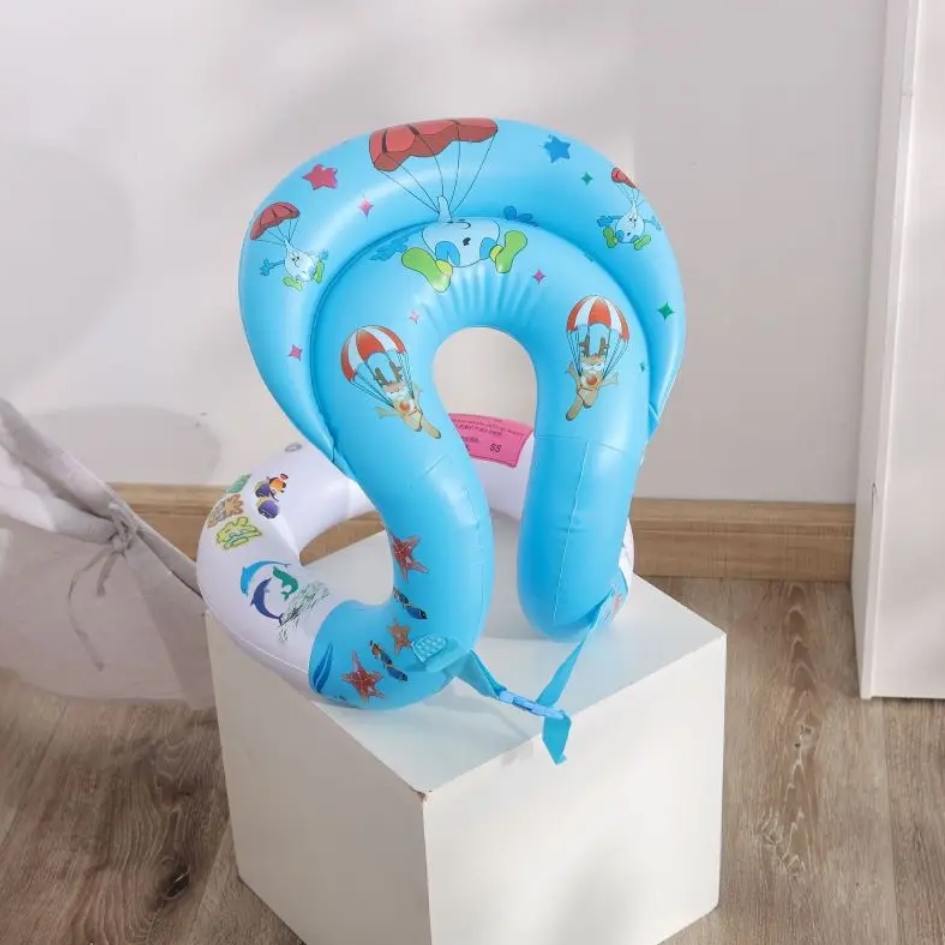 Dmuchane koło do pływania kamizelka pływak kapok kółko dmuchane dla dzieci l - obrazek 5