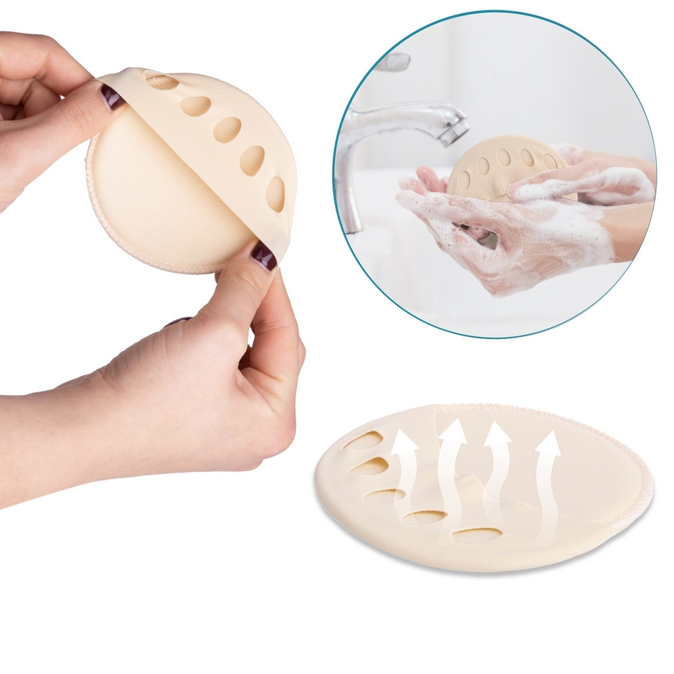 FLEXISTEP Opaski amortyzujące śródstopie miękkie dyskretne piankowe poduszki 1 para - obrazek 5