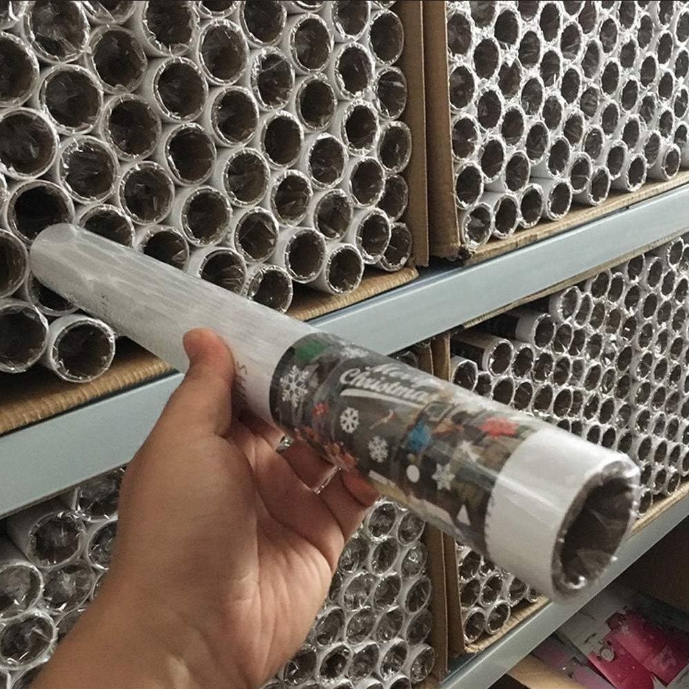 Naklejki świąteczne na szybę okno ozdoba dekoracja świąteczna mikołaj święta 2 arkusze - obrazek 5