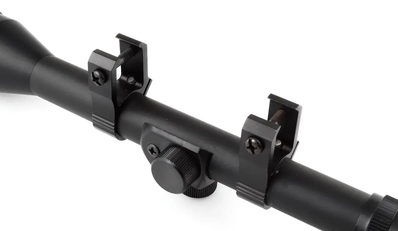 WESTSNIPE® Luneta celownicza 4x28 celownik optyczny wysoki montaż krzyż - obrazek 4