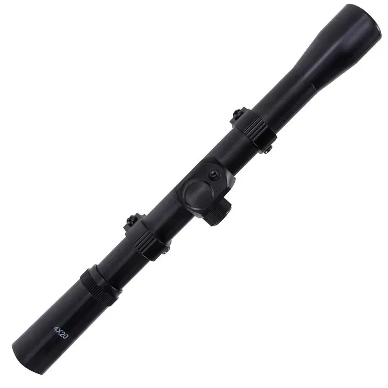 WESTSNIPE® Luneta celownicza 4×20 celownik optyczny krzyż wysoki montaż - obrazek 3