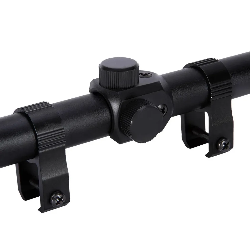 WESTSNIPE® Luneta celownicza 4×20 celownik optyczny krzyż wysoki montaż - obrazek 5