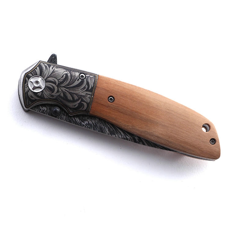 FOXTER® Nóż składany ratowniczy myśliwski survival 22cm - obrazek 8