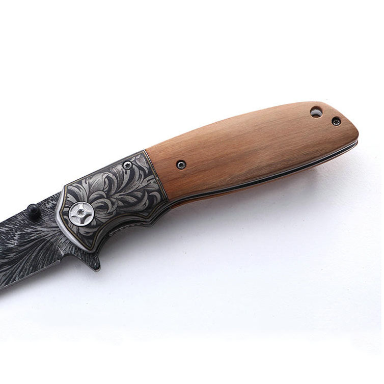 FOXTER® Nóż składany ratowniczy myśliwski survival 22cm - obrazek 10