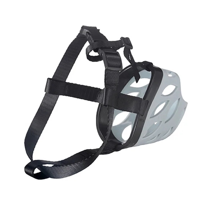 NUXIE® PREMIUM Kaganiec dla psa gumowy regulowany wygodny oddychający rozmiar xs - obrazek 3