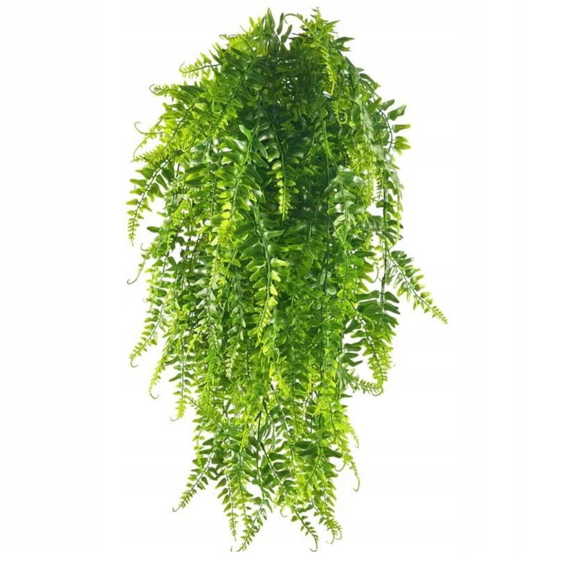 Sztuczne kwiaty wiszące paproć paprotka domowa dekoracyjna ozdoba 80cm