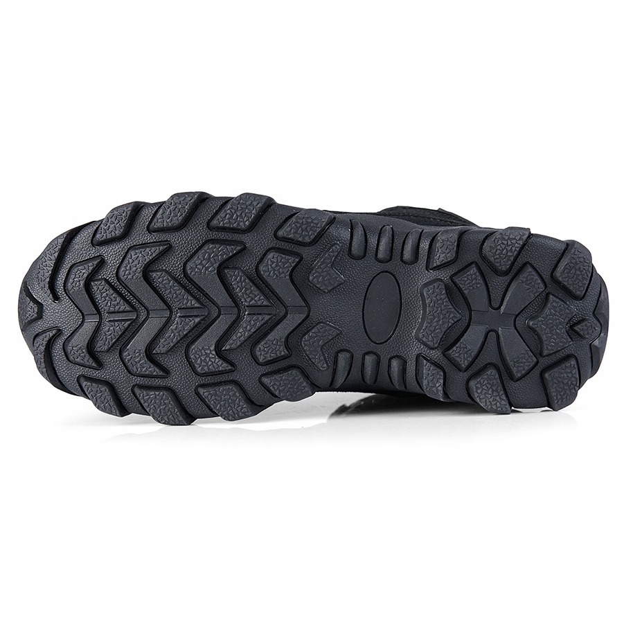 FOXTER® Buty trekkingowe taktyczne wojskowe wodoodporne czarne rozmiar 42 - obrazek 8