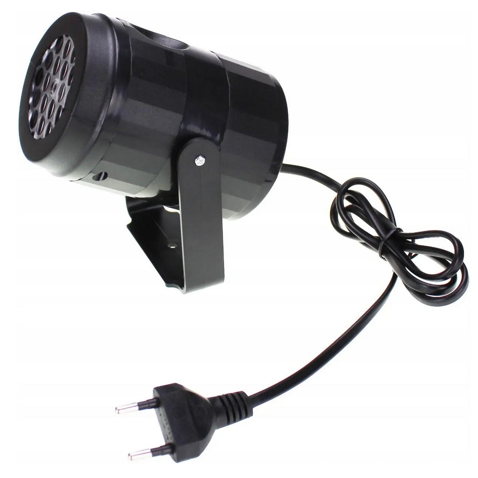 Projektor led świąteczny laserowy reflektor rzutnik śnieg ozdoba świąteczna - obrazek 5