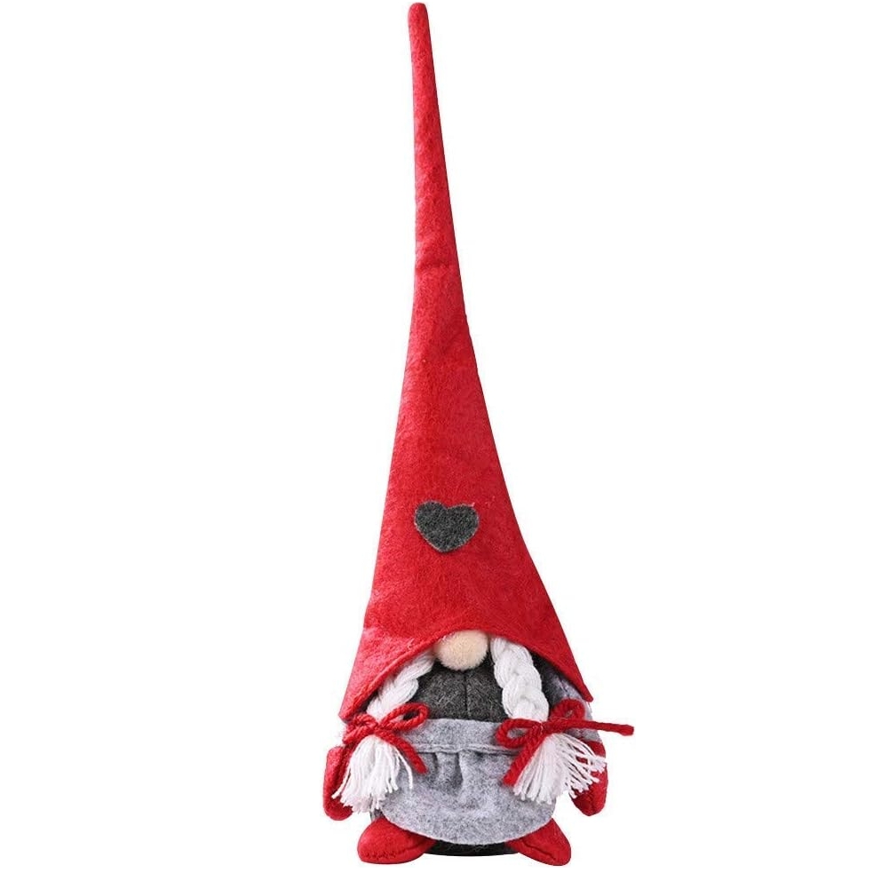 Skrzat krasnal świąteczny gnom pod choinkę zabawka mikołaj ozdoba świąteczna 26cm - obrazek 2