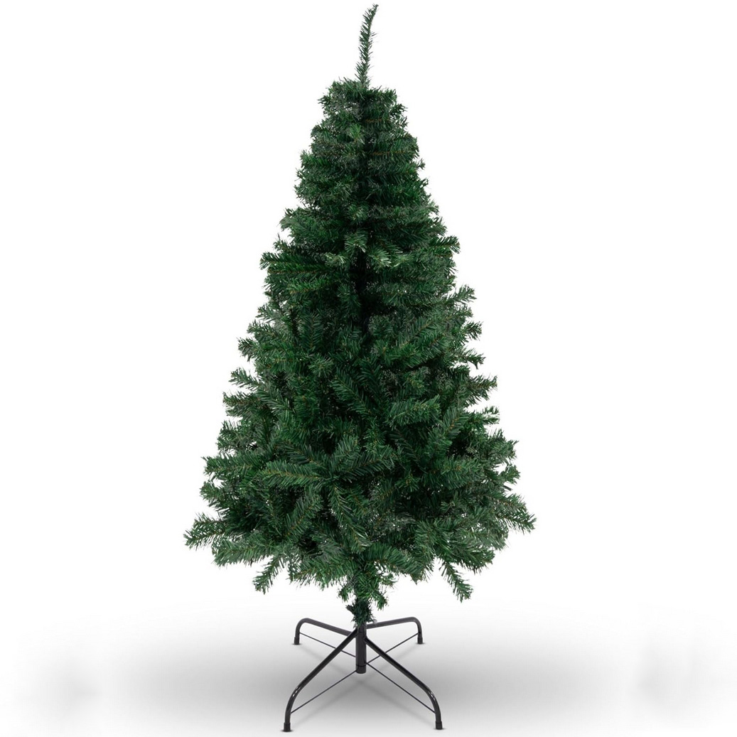 Choinka sztuczna na stojaku PE świerk kaukaski gęsta jak prawdziwa premium 180cm - obrazek 3