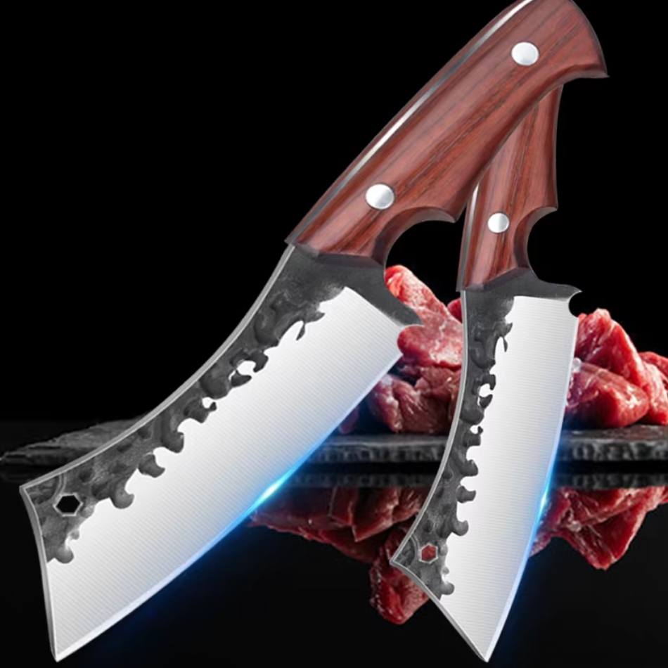 FOXTER® Nóż myśliwski szefa ostry tasak japan 22cm - obrazek 3