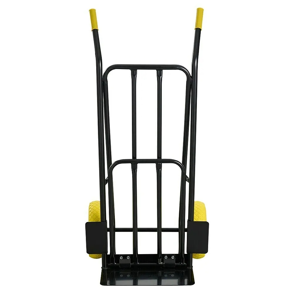 HÖGLER Wózek transportowy magazynowy stalowy młynarka podwójna platforma 300kg - obrazek 2