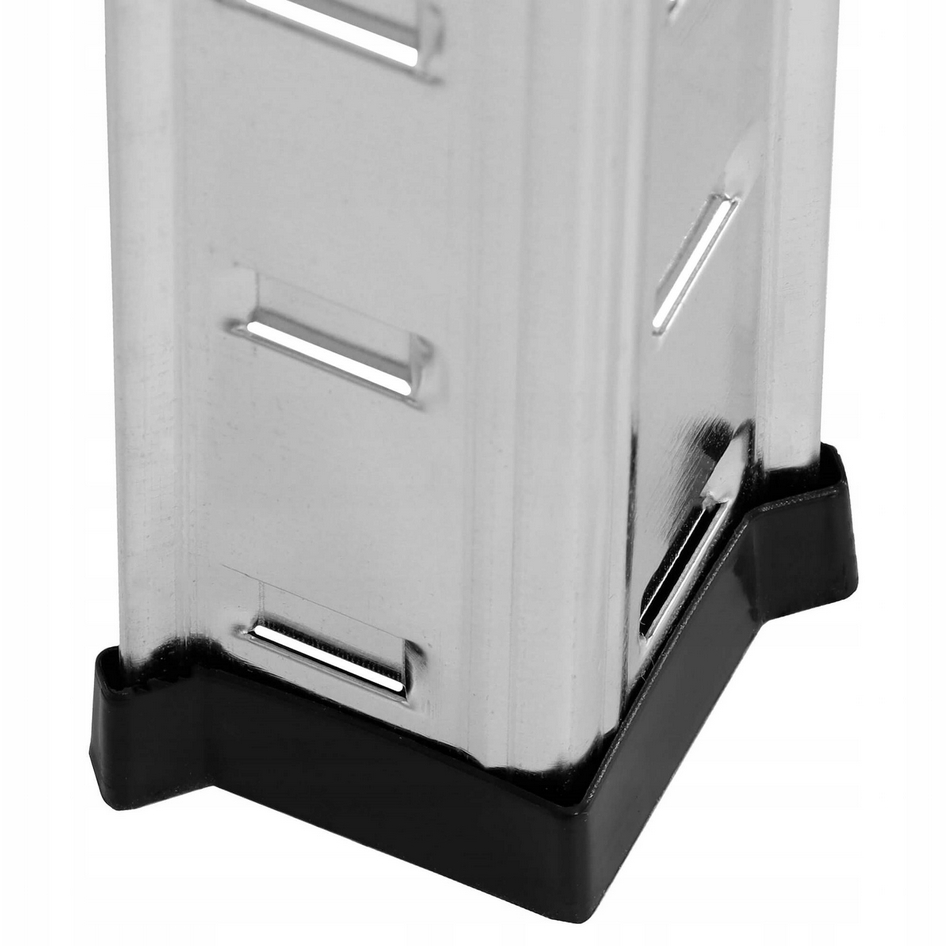 HÖGLER Regał metalowy magazynowy garażowy srebrny 5 półek 1000kg 180x100x60 - obrazek 8