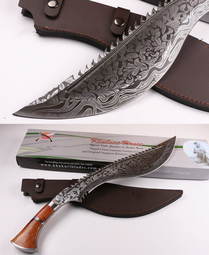 MOUNTAIN GHOST® Nóż myśliwski maczeta kukri pokrowiec 45cm - obrazek 4
