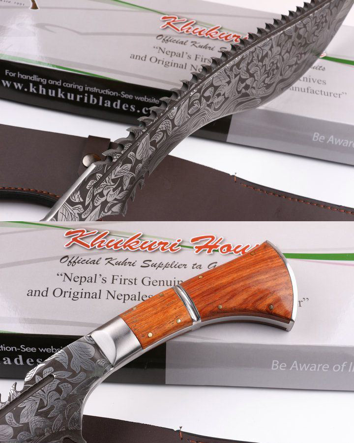 MOUNTAIN GHOST® Nóż myśliwski maczeta kukri pokrowiec 45cm - obrazek 3