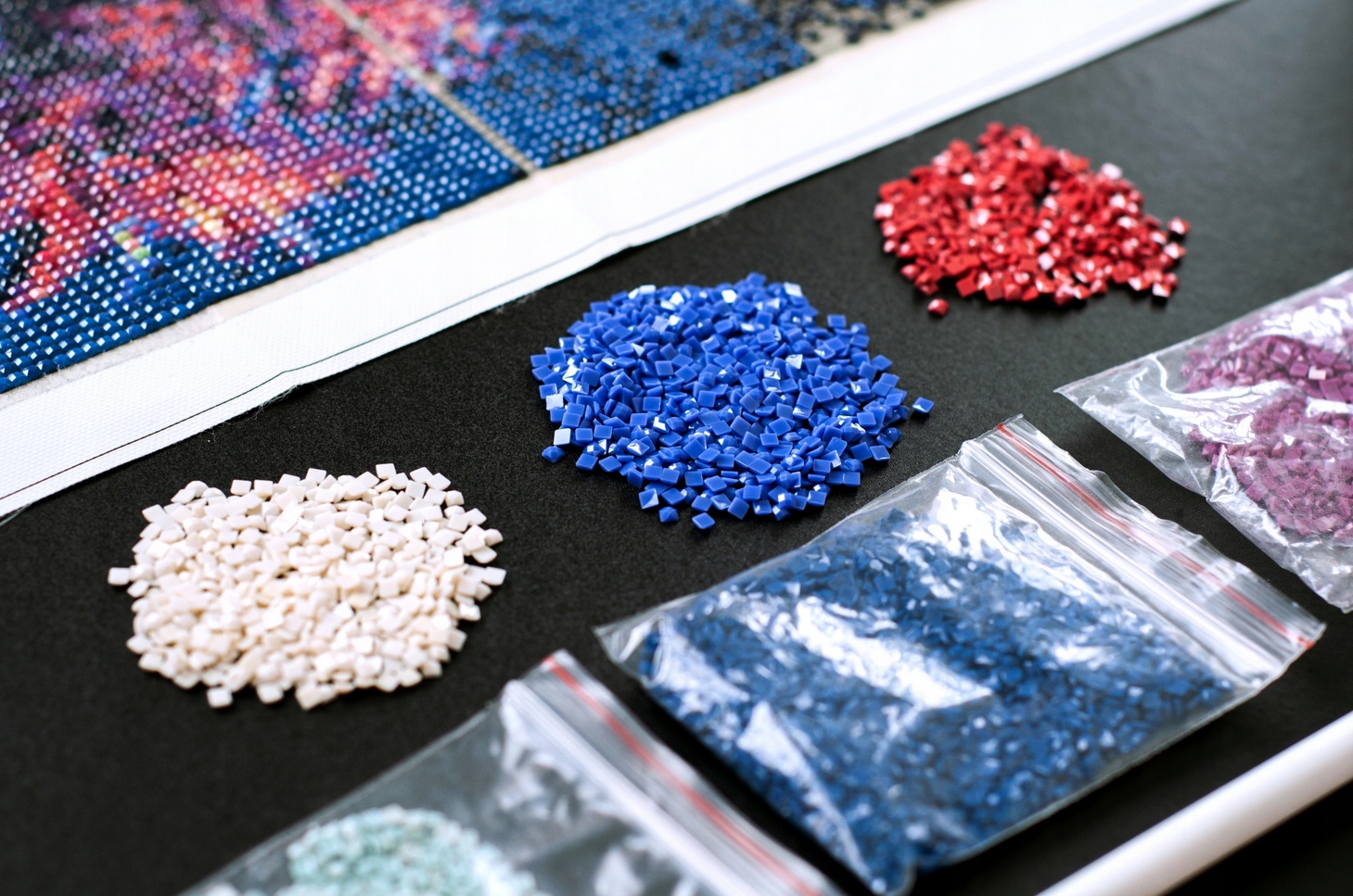 PLAYJOY Haft diamentowy mozaika zestaw diamond painting 5d 30x30cm - obrazek 4