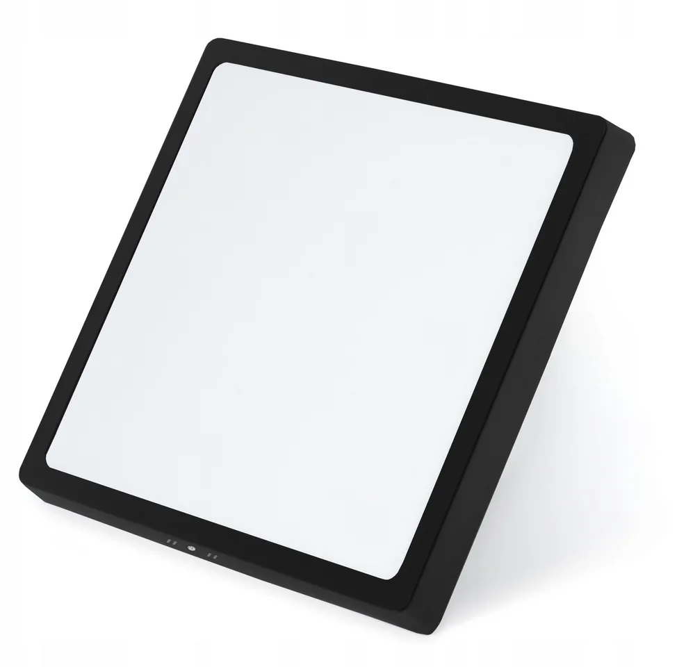 LEDLIGHT Plafon led panel natynkowy niemrugający czarny ccd biały zimny 24w - obrazek 2