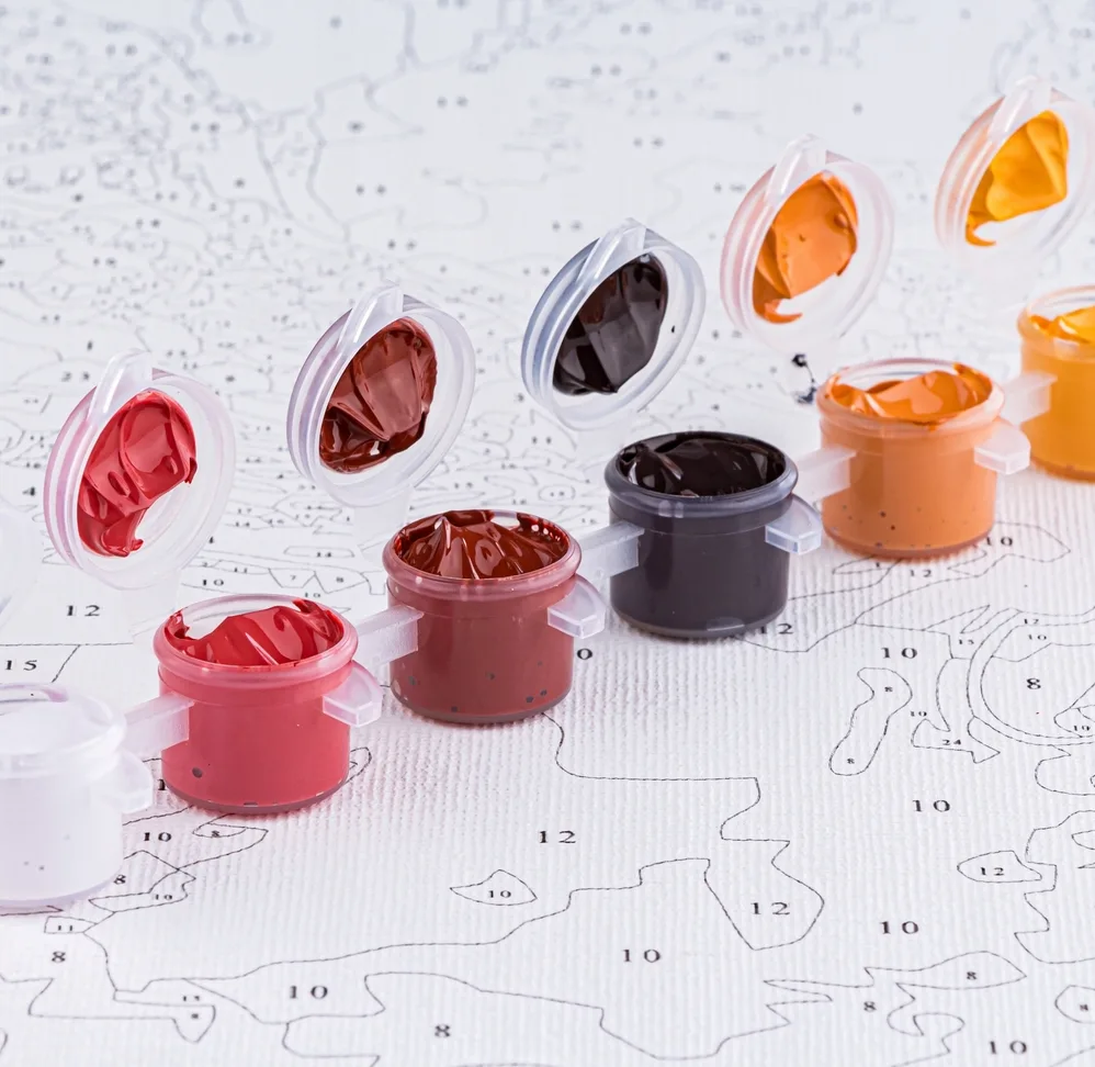 PLAYJOY Malowanie po numerach obraz do malowania dla dzieci zestaw 47x57cm - obrazek 3