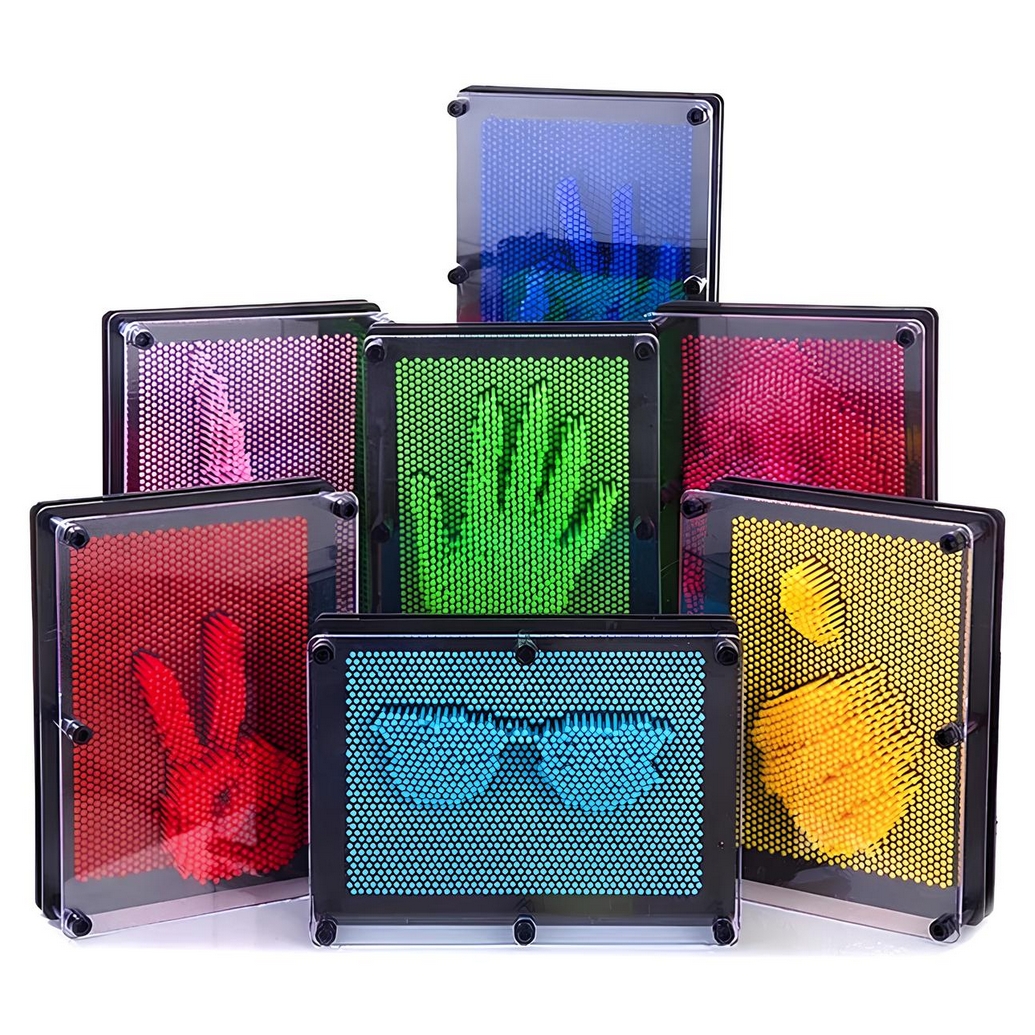 PLAYJOY Tablica szpilkowa zabawka pinart pin art 3d xxl 18cm