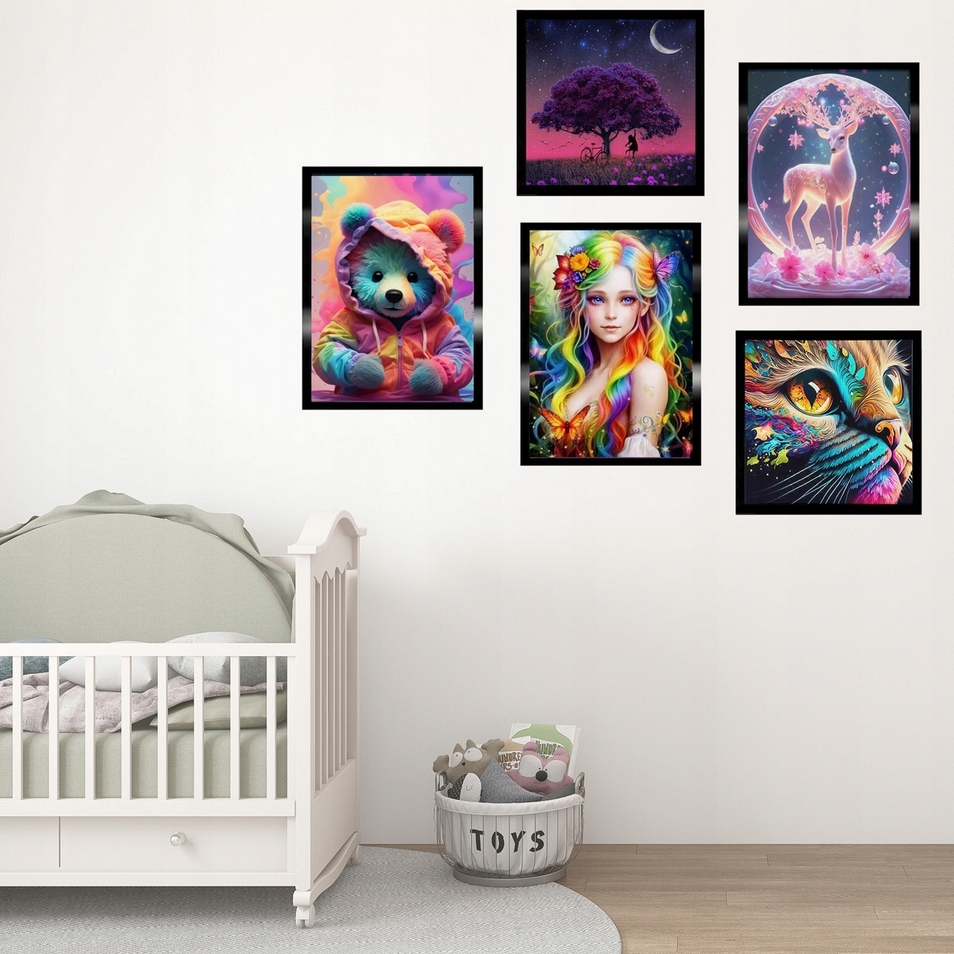 PLAYJOY Ramka do haftu diamentowego magnetyczna diamond painting uniwersalna 30x30 - obrazek 4