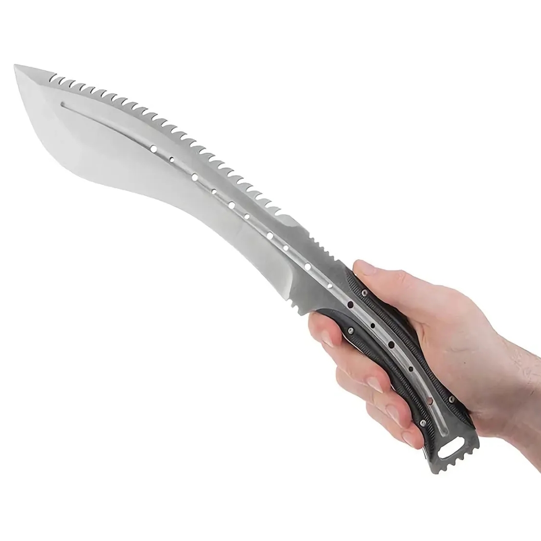MOUNTAIN GHOST® Nóż myśliwski maczeta kukri pokrowiec 39cm - obrazek 2