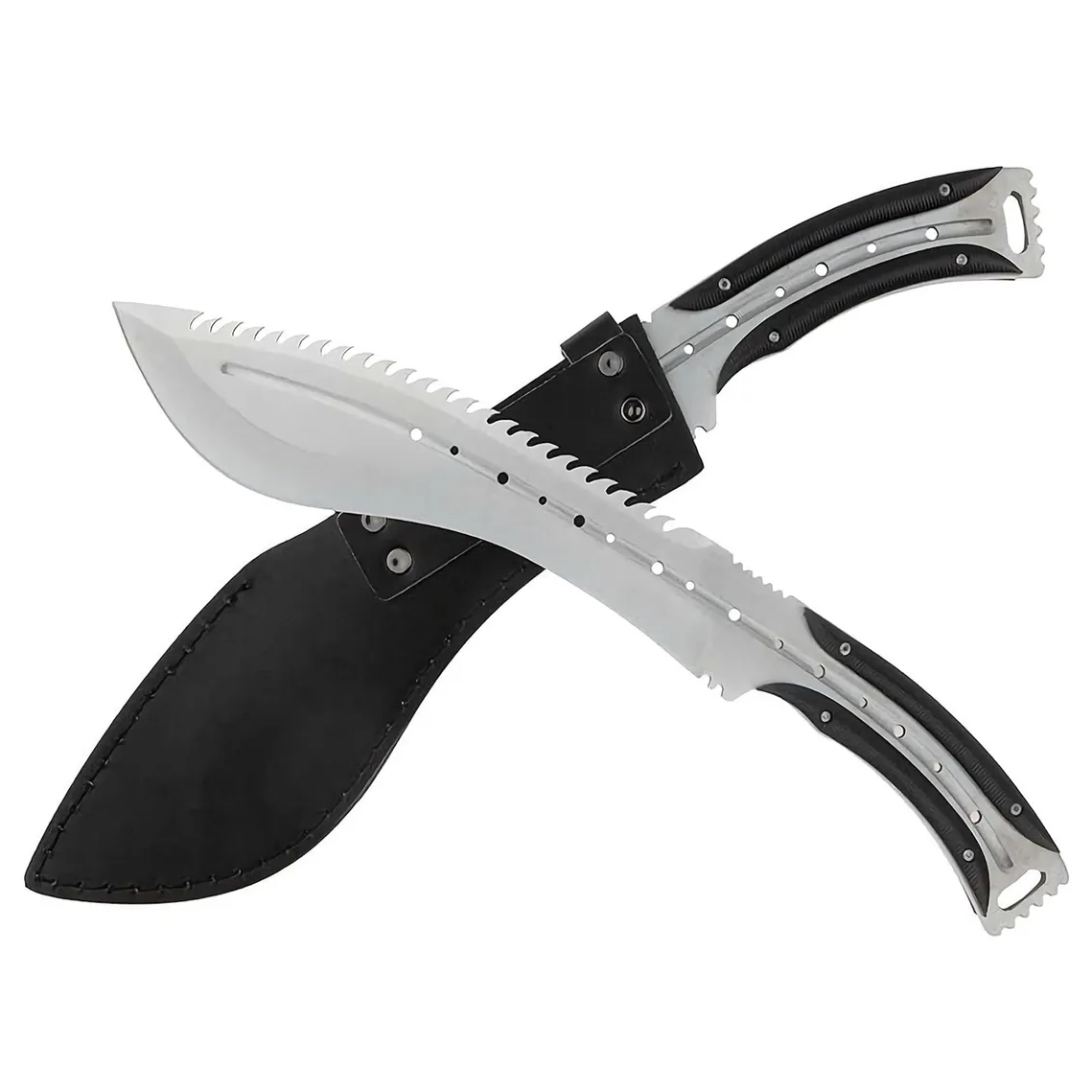 MOUNTAIN GHOST® Nóż myśliwski maczeta kukri pokrowiec 39cm - obrazek 5