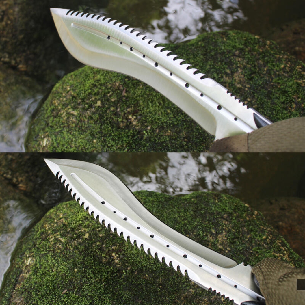 MOUNTAIN GHOST® Nóż myśliwski maczeta kukri pokrowiec 39cm - obrazek 11