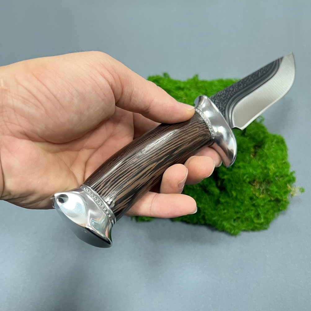 MOUNTAIN GHOST® Nóż myśliwski wojskowy finka pokrowiec 26cm - obrazek 4